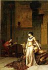 Caesar and Cleopatra by Jean-Leon Gerome